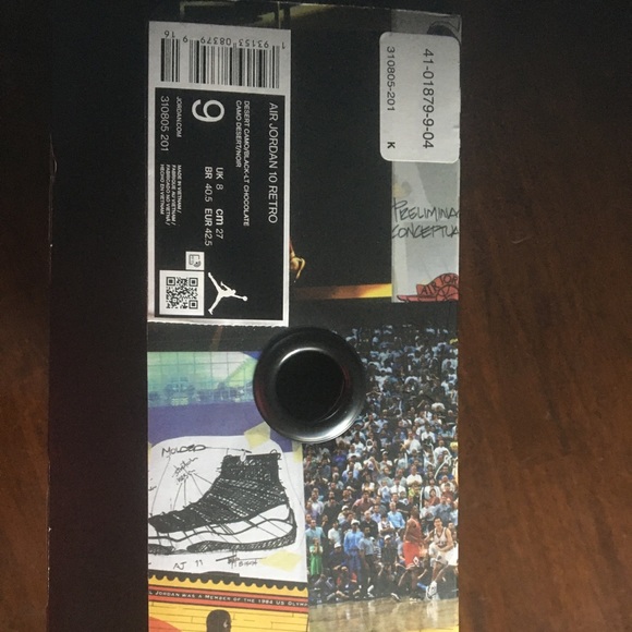 Air Jordan 10 Retro NEW IN BOX - Picture 6 of 7